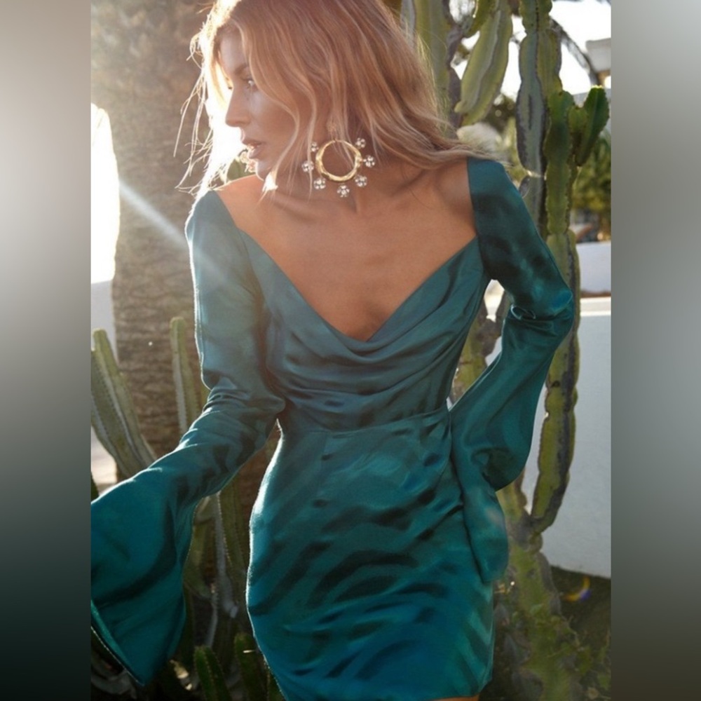 Rat and Boa Luella Long Sleeve mini dress